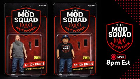 The MOD Squad LIVE With A GIVEAWAY 8PM EST.
