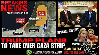 BREAKING NEWS | Trump Plans To Takeover Gaza Strip