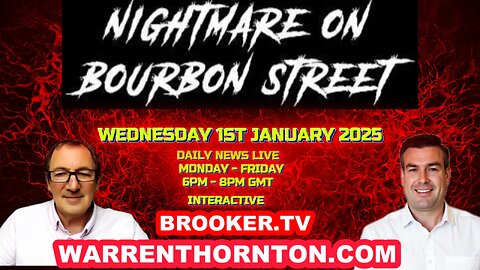 NIGHTMARE ON BOURBON STREET WITH WARREN THORNTON & PAUL BROOKER