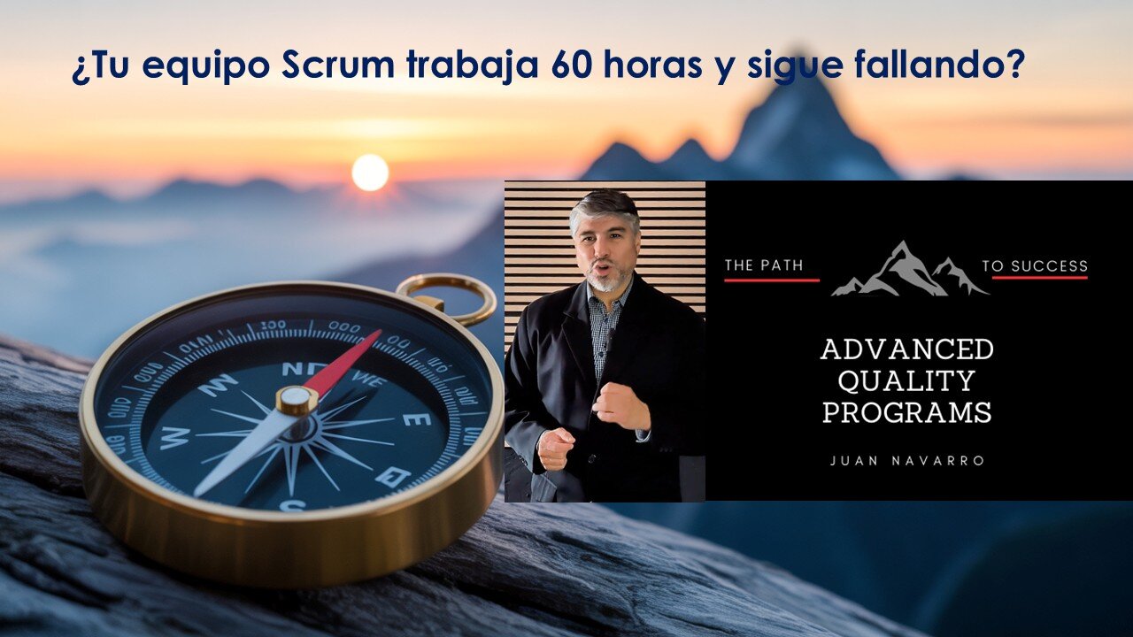 ¿Tu equipo Scrum trabaja 60 horas y sigue fallando?