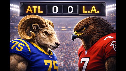 #LAST #MONDAY #NIGHT #GAME OF THE #YEAR , IT'S #RAMS V. #FALCONS #LIVE