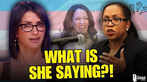 DEI SCOTUS Justice Defends Trans By SPEWING Kamala Word Salad