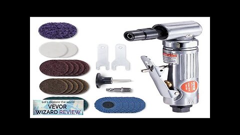 VEVOR Air Die Grinder 1/4" Right Angle Die Grinder 20000RPM Lightweight Ball Review