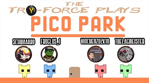 The Tri-Force Plays Pico Park (@FROGLOS_1 @thelagmeister @Vinchenzo2k1n )