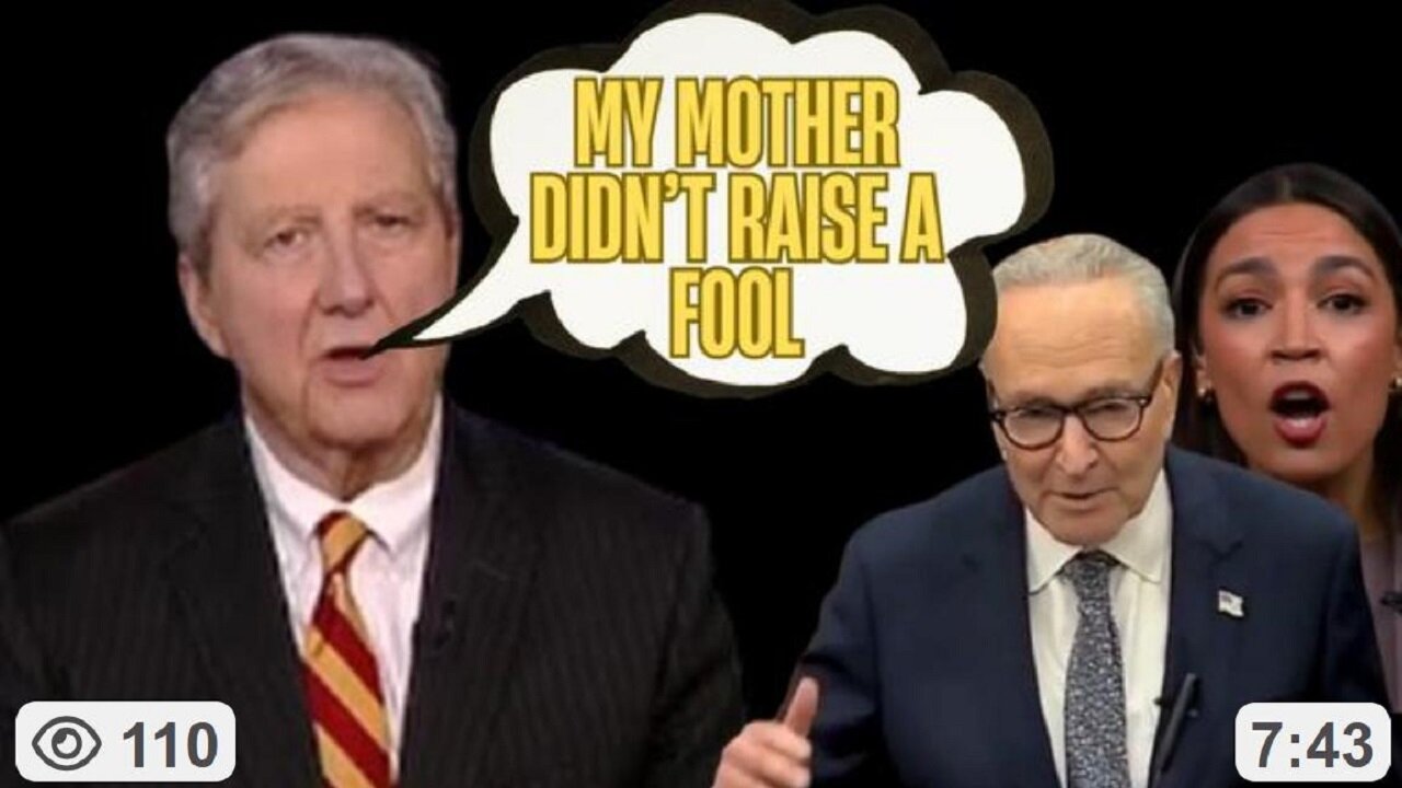 Louisiana Senator Kennedy TORCHES AOC & Schumer ~ The Ingraham Angle Show