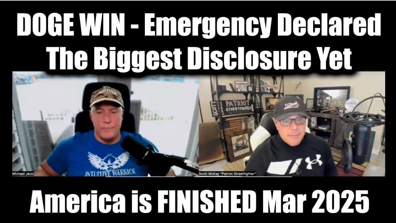 Scott McKay & Michael Jaco Emergency Declared "DOGE WINNING" - The Biggest Disclosure Yet