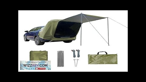 Outdoor Car Rear Tent Camping Picnic Car Rear Tent with Canopy Car Review