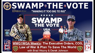 WWG1WGA: Trump Draining [DS] Swamp w/Voter Turnout, NG, Digital ID Chaos, Canada's Genocide & More