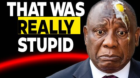 A Panicked Ramaphosa Tries to Lie About America and It Goes Horribly Wrong