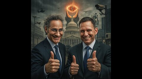 Zionist CEO of PALANTIR Alex Karp is as HIGH AS A KITE!