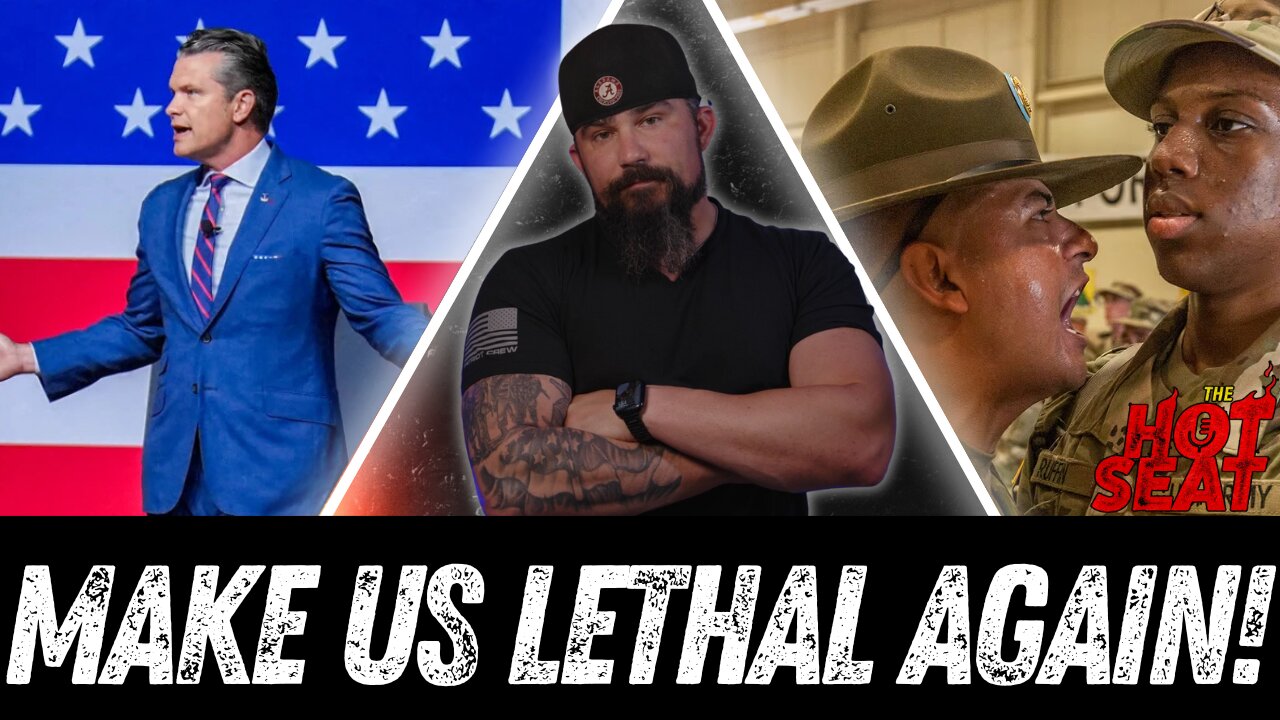 Commander In Chief and SECWAR Address The Troops, and I AM HERE FOR IT!