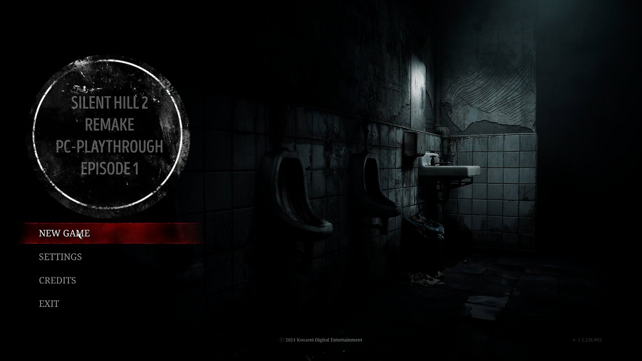 Silent Hill 2 Remake Playthrough Episode.1