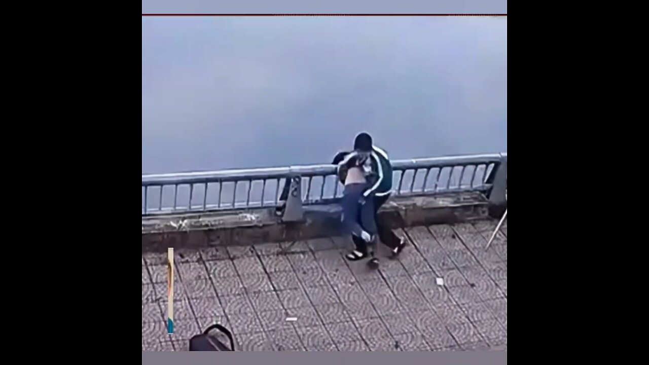 8th-grade boy stabs classmate with a sharp weapon and pushes him into a lake.