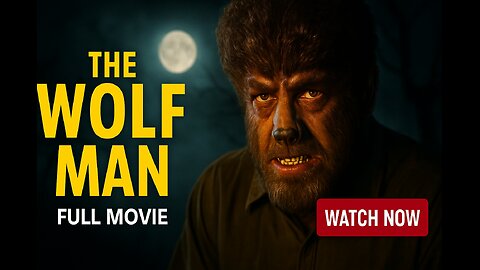 The Wolf Man (1941) | FULL MOVIE in HD 🐺 Classic Horror for Halloween Night | Watch Now