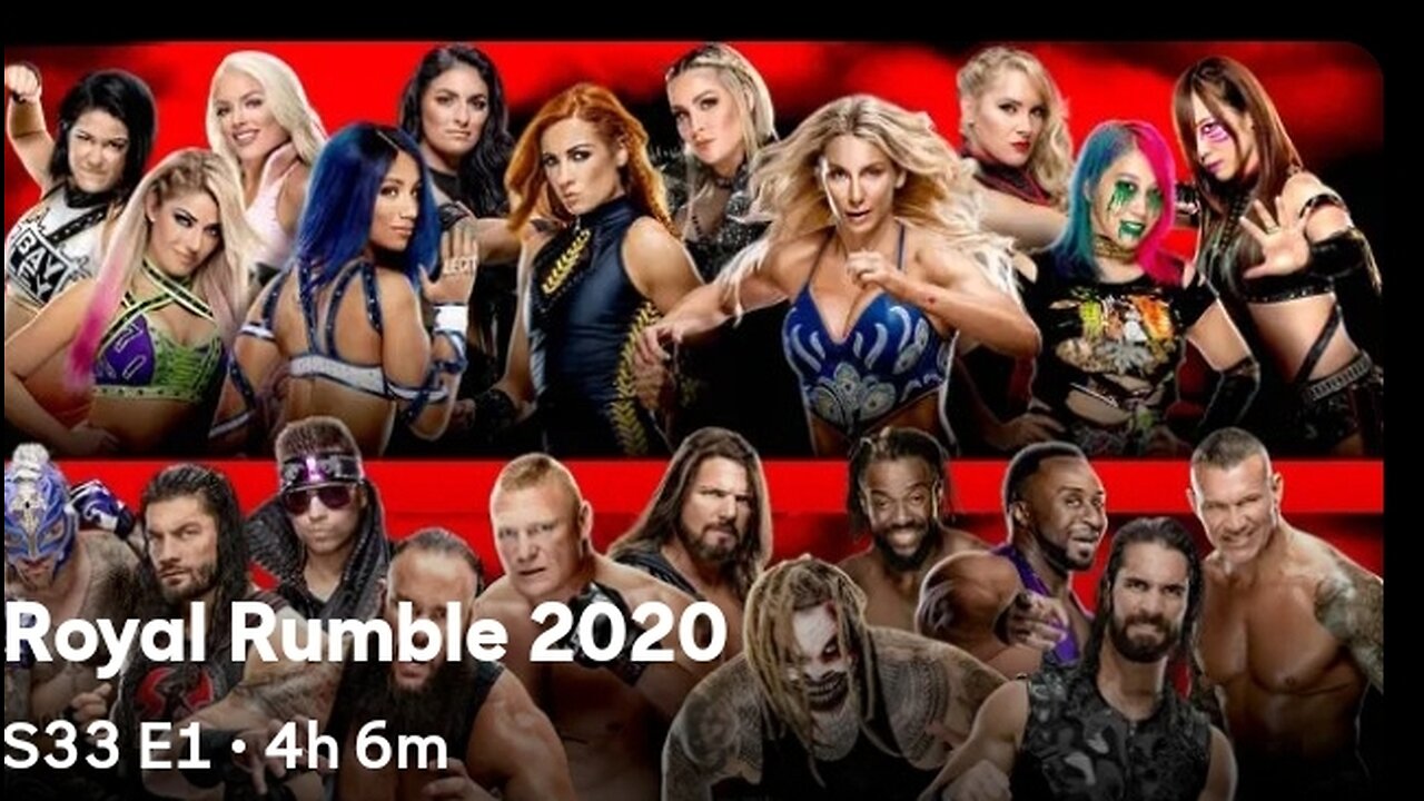 WWE 2020 Royal Rumble