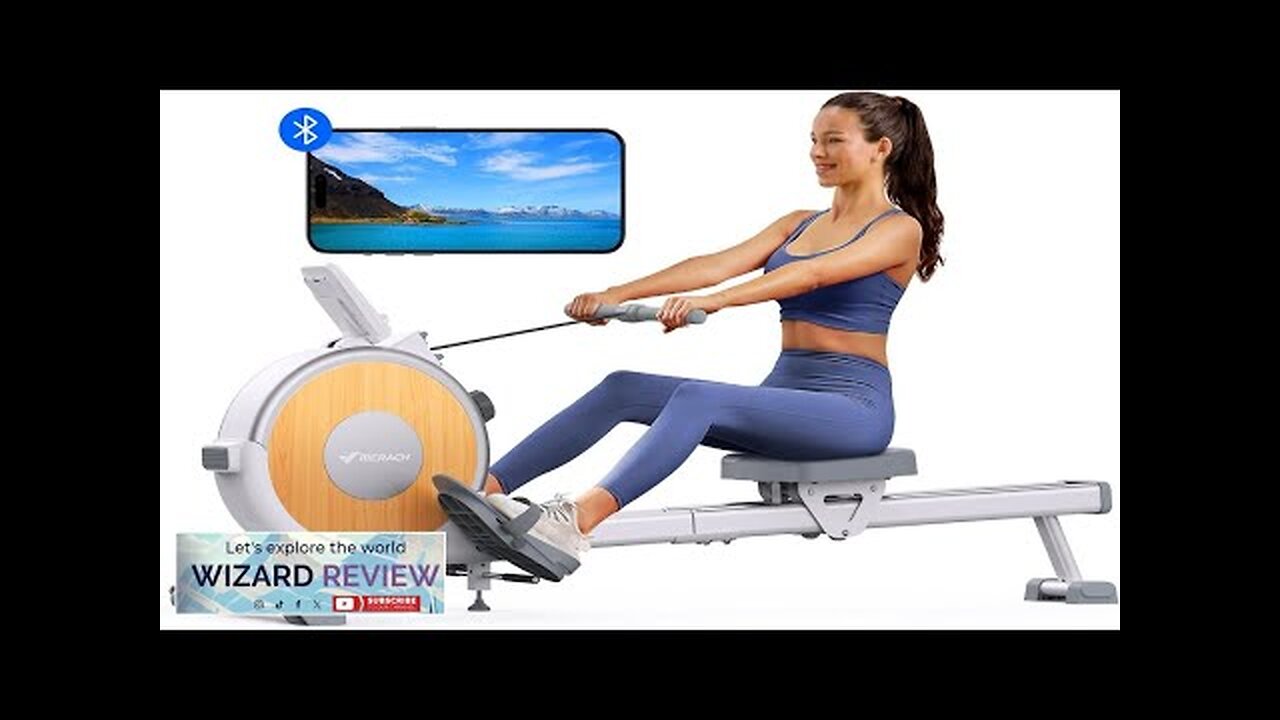 MERACH Rowing Machine Magnetic Rower Machine for Home 16 Levels of Quiet Review