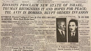U.S. President Harry S. Truman recognizes Israel as a legitimate Jewish state (1948)