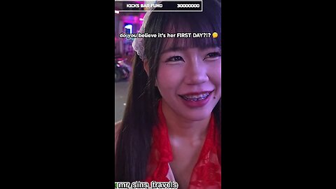 It's her FIRST DAY!!! #travel #thailand #pattaya #nightlife #vacation #tourism #bangkok #ladyboy