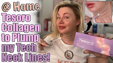 Tesoro Collagen to Plump my Tech Neck Lines! AceCosm.com and code Jessica10 Saves