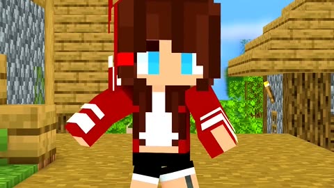 Mikey JJ Sister vs Null Herobrine Entity - Minecraft Animation
