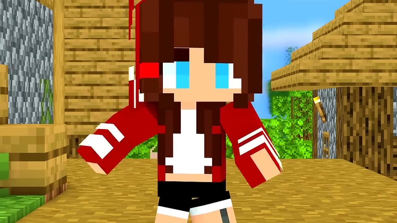 Mikey JJ Sister vs Null Herobrine Entity - Minecraft Animation