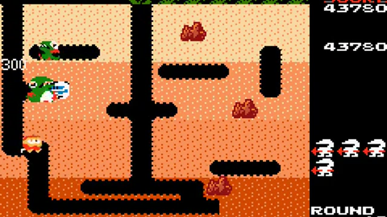 Gameboy Advance Longplay 157 Famicom Mini - Dig Dug