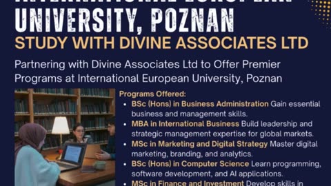 Study Smart, Succeed Globally with Divine Associates
