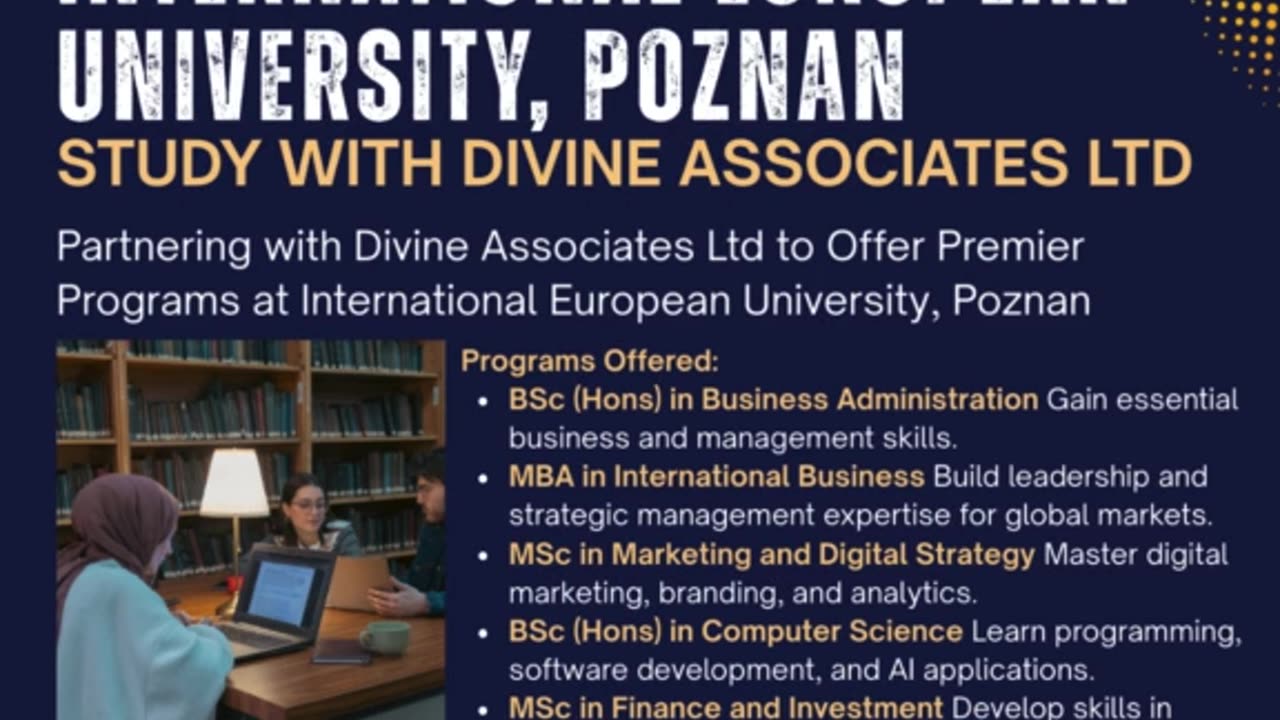 Study Smart, Succeed Globally with Divine Associates