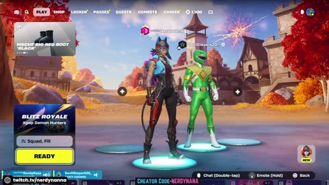 LIVE: FORTNITE madness with random squads 🦘!DISCORD🌟