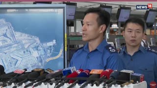 Terrifying Incident: Plane Crash Sparks Chaos at Hong Kong Airport | LIVE Breaking News #News