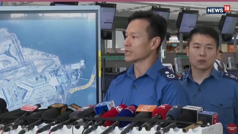 Terrifying Incident: Plane Crash Sparks Chaos at Hong Kong Airport | LIVE Breaking News #News