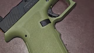 Glock Clone Builds GOLD THEME Sniper Green PSA and Zaffiri Slide