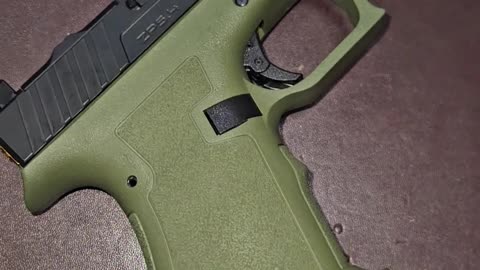 Glock Clone Builds GOLD THEME Sniper Green PSA and Zaffiri Slide