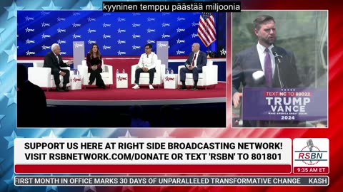 Suomennettu: FULL PANEL： Stopping Human Trafficking Panel at CPAC 2025 - 2⧸22⧸25