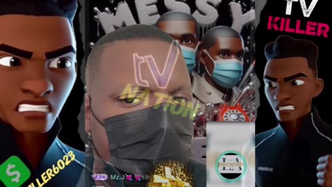 LADY BEE GETS MESSY CALLER CLIPPED READING KEVIN JONES