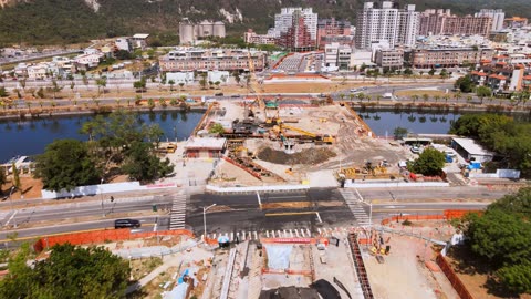Kaohsiung Jiuru Bridge Construction 🇹🇼 (2025- 04) {aerial}