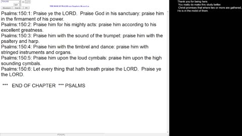 Psalm 149-150