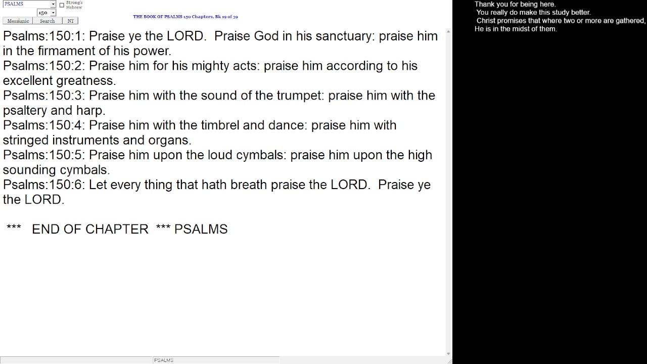 Psalm 149-150