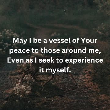 A Prayer for Deep Inner Peace
