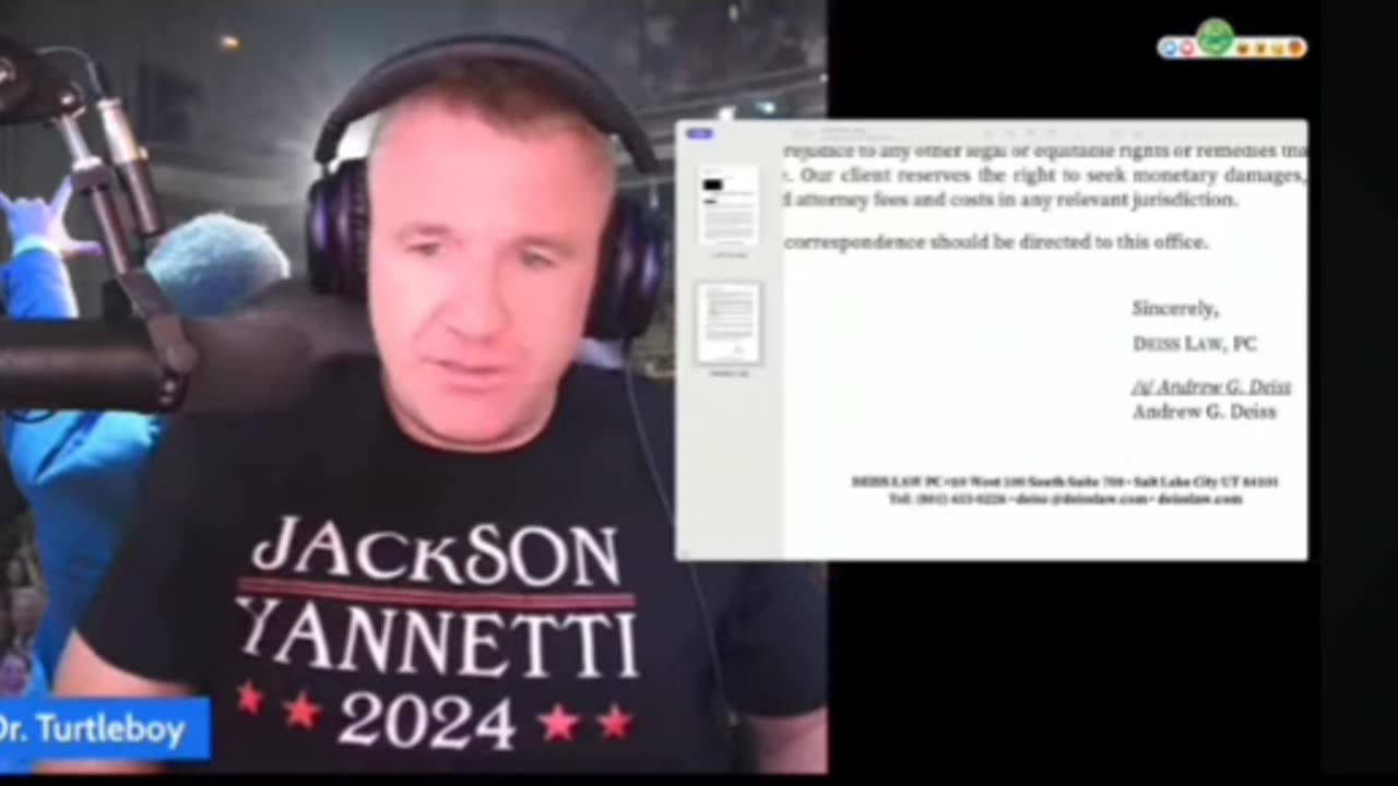 Turtleboy on Hidden True Pre-Crime's Lawfare & Deiss Nuts