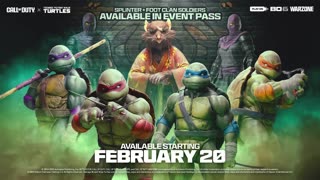 Call of Duty Black Ops 6 & Warzone - TMNT Trailer PS5 & PS4 Games