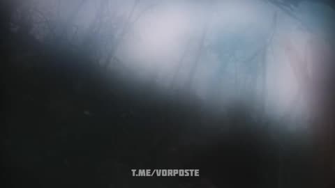 A fragment of a heavy battle on the part of the Armed Forces of Ukraine