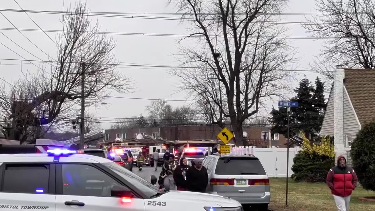 3-alarm fire at Bristol Township apartment complex leaves 3 injured, dozens displaced