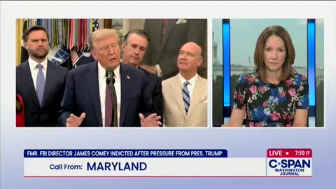 C-Span Host Brings Receipts, Smacks Down Liberal Caller's Comey Cries 