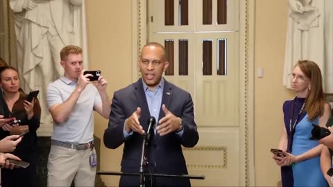 Rep. Jeffries: "Reps have clearly demonstrated they want to shut the government down."