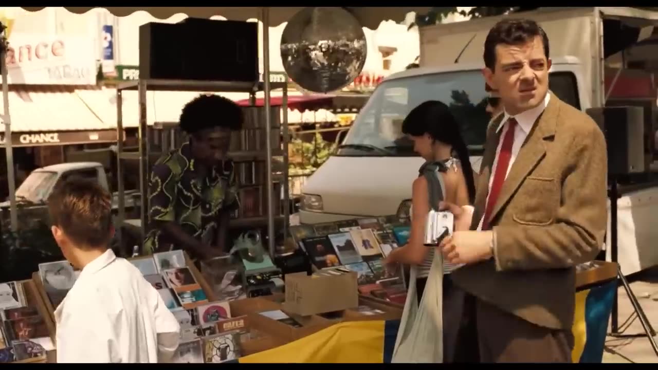 Mr Bean Attempts Busking