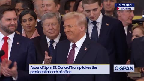 WATCH: President Donald J. Trump Arrives At 2025 Inauguration