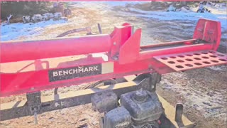 Truck's out, Dog's out_ Heartwarming Morning Log Splitter Discovery #livingoffgrid #offgrid