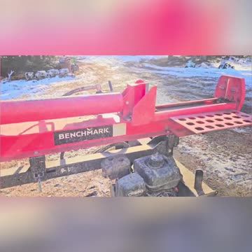 Truck's out, Dog's out_ Heartwarming Morning Log Splitter Discovery #livingoffgrid #offgrid