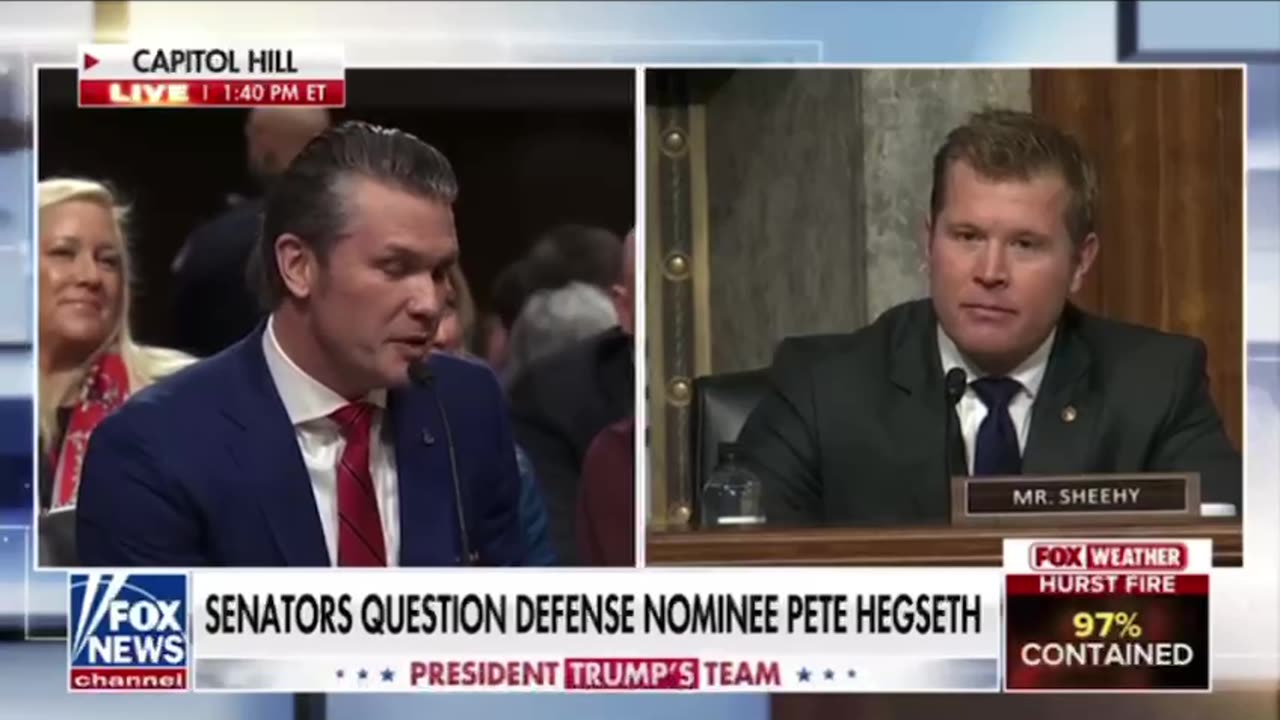 Sen Tim Sheehy | Pete Hegseth